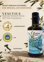 Geprüfte Qualität des Olivenöls  nur bei Oliventraum